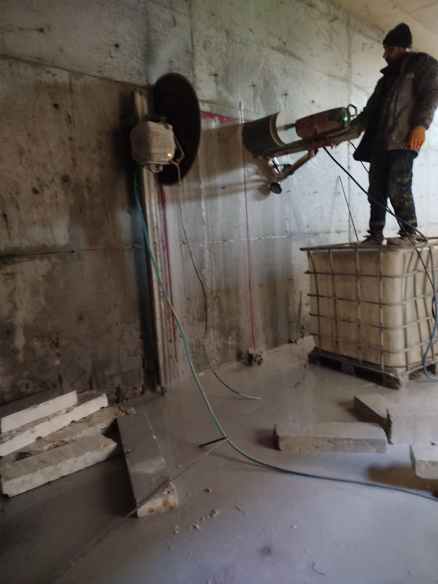 Tarihi Yapı Restorasyon Karot İşlemi