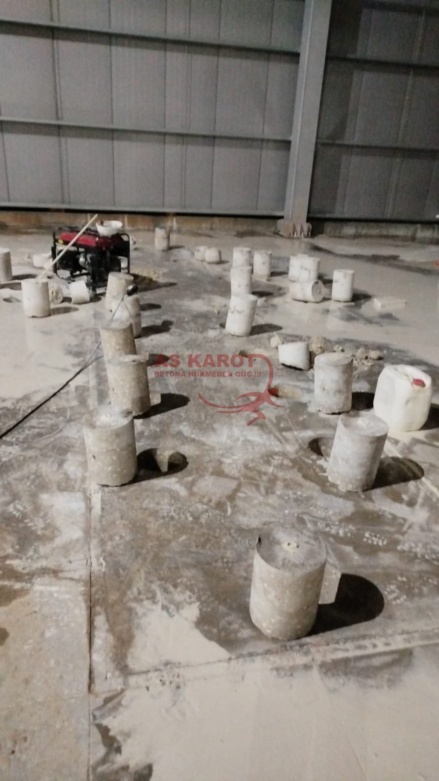 Tarihi Yapı Restorasyon Karot İşlemi